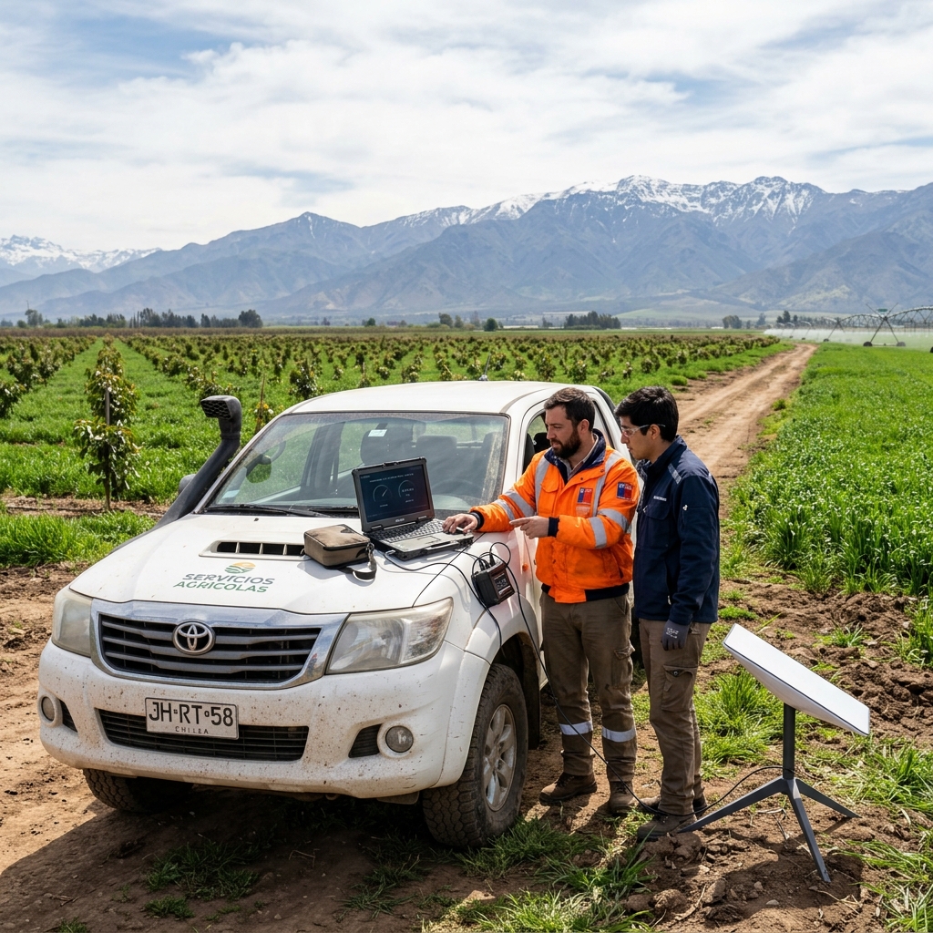 Operación de campo Starlink Chile