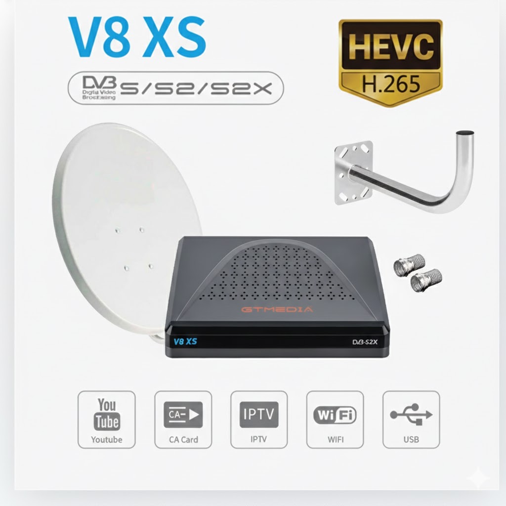 Kit Receptor Satelital Liberado + Antena
